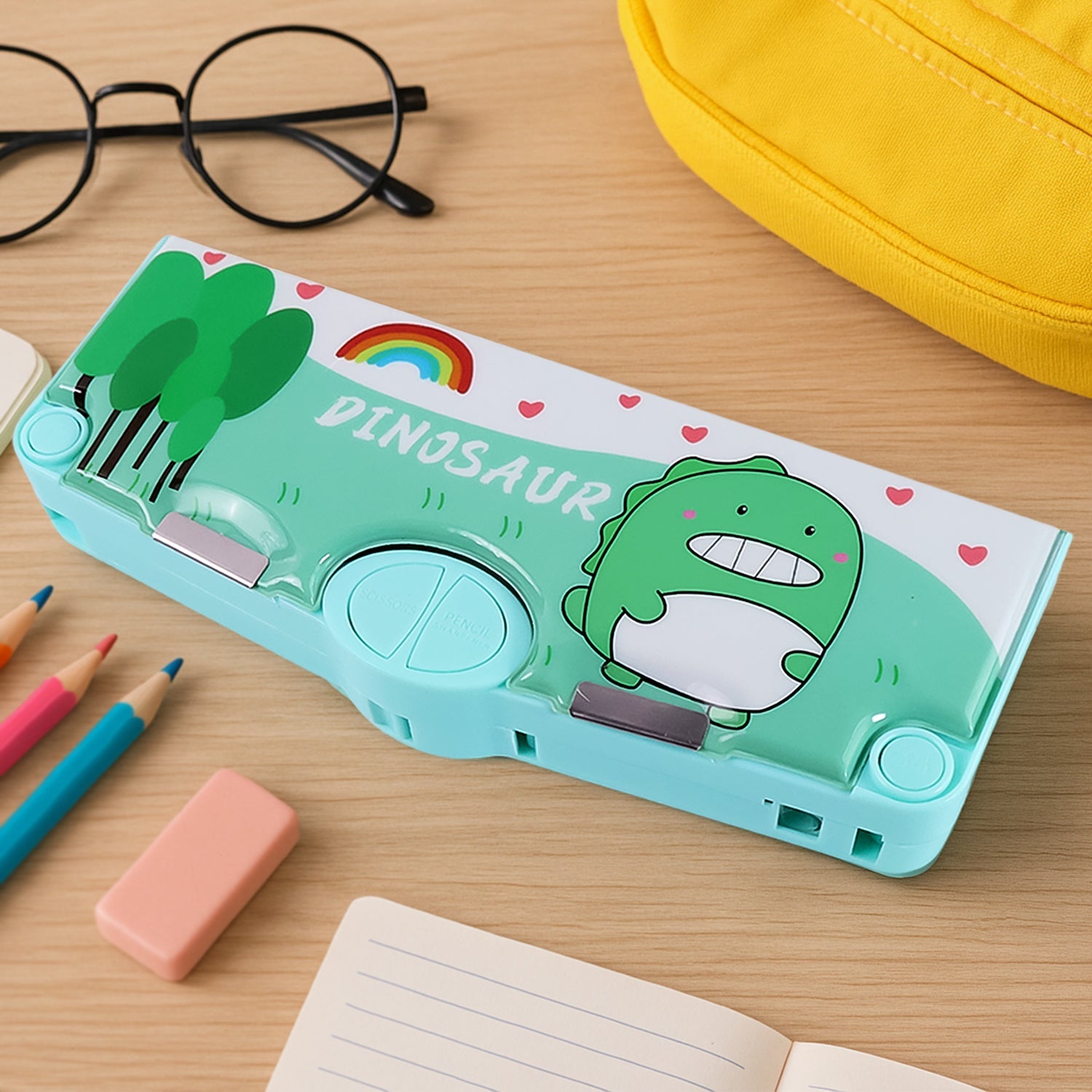 Multifunctional Pencil Box for Kids (Magnetic, Pop-Up) Multifunctional Pencil Box for Kids (Magnetic, Pop-Up)
